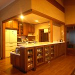 メリラット輸入キッチンの施工事例：豊田（愛知）の家