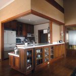 メリラット輸入キッチンの施工事例：豊田（愛知）の家