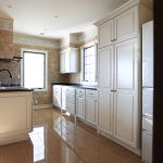 メリラット輸入キッチンの施工事例：湘南の家