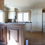 メリラット輸入キッチンの施工事例：湘南の家