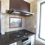 メリラット輸入キッチンの施工事例：湘南の家